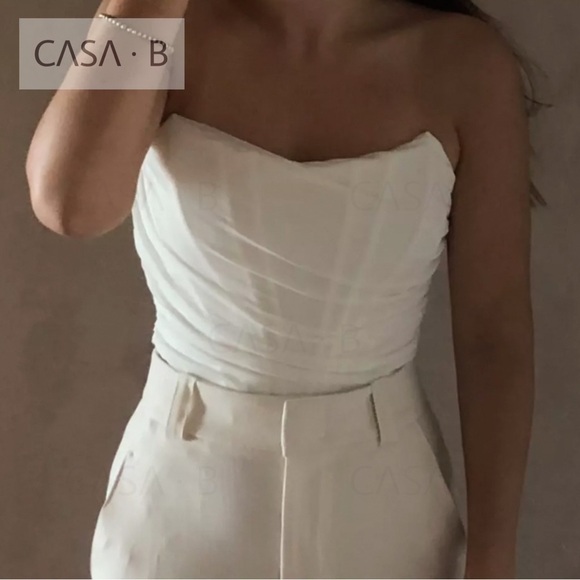 NEW to CASA B💫 |Venice Strapless Mesh Bustier Corset Top - Picture 6 of 7